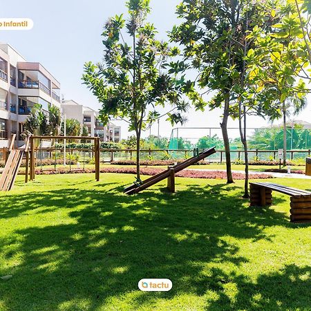 Apartamento confortável e espaçoso de 78 m2 perfeito para aproveitar o verão no Wai Wai Cumbuco por Tactu Exterior foto