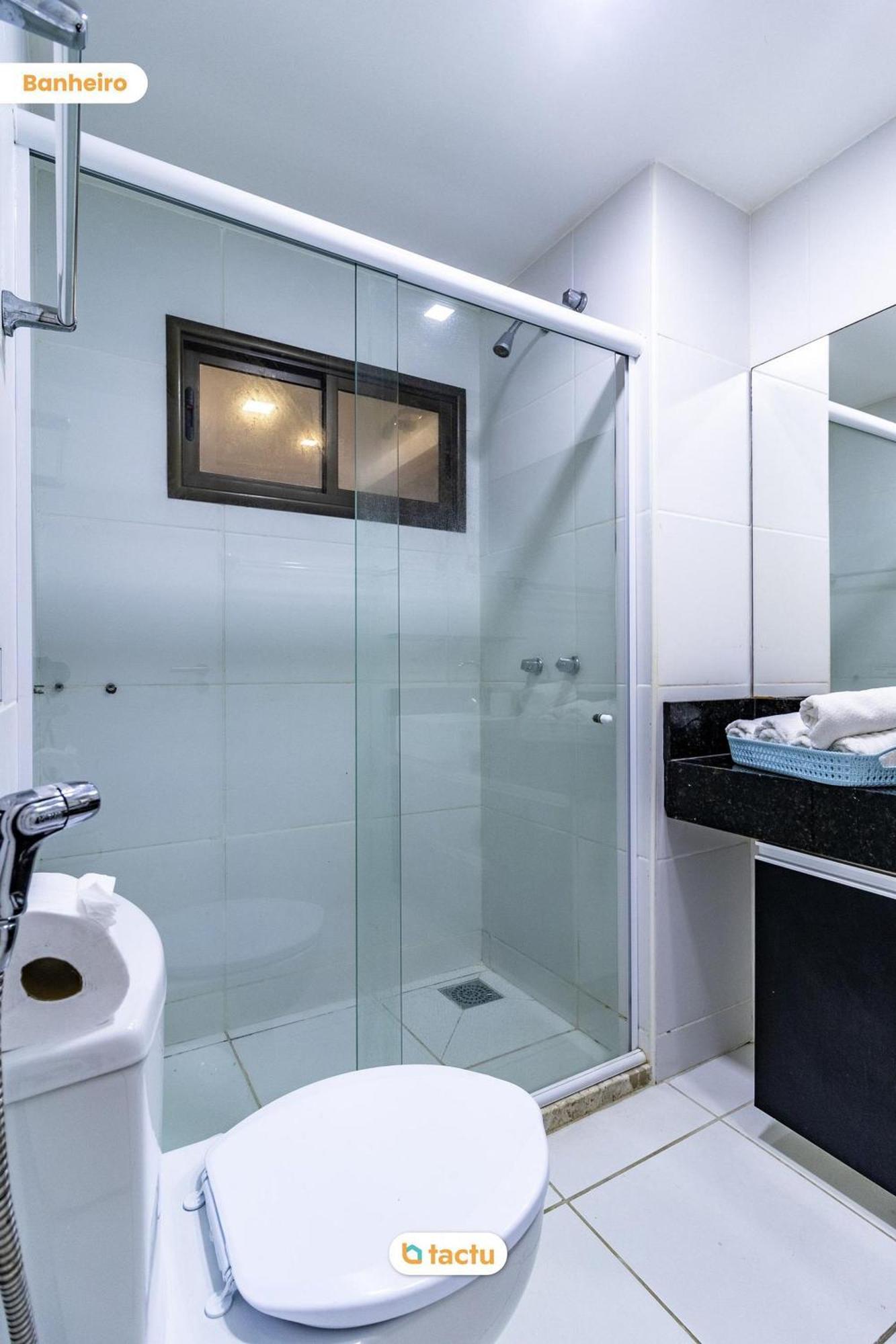 Apartamento confortável e espaçoso de 78 m2 perfeito para aproveitar o verão no Wai Wai Cumbuco por Tactu Exterior foto