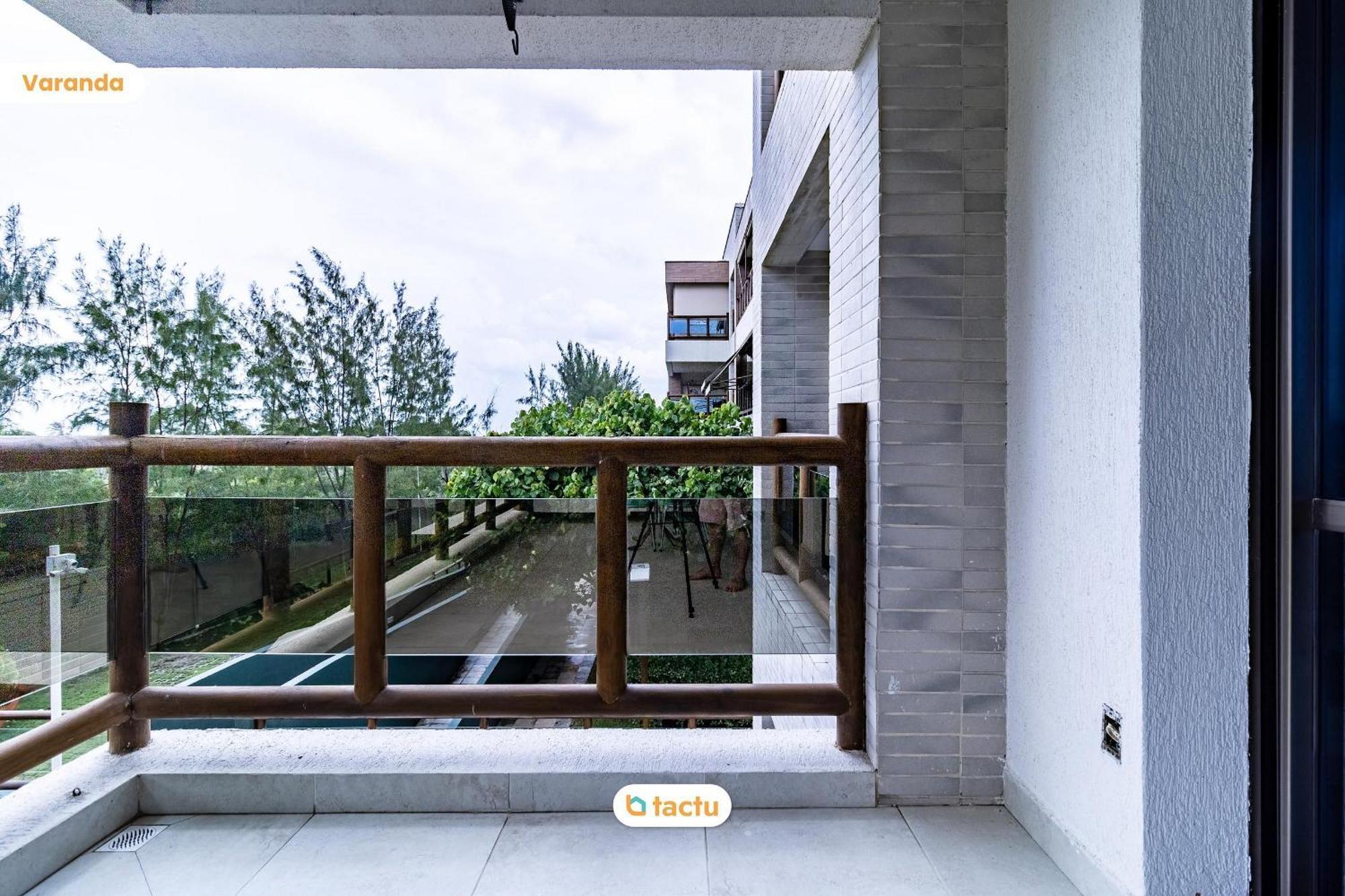 Apartamento confortável e espaçoso de 78 m2 perfeito para aproveitar o verão no Wai Wai Cumbuco por Tactu Exterior foto