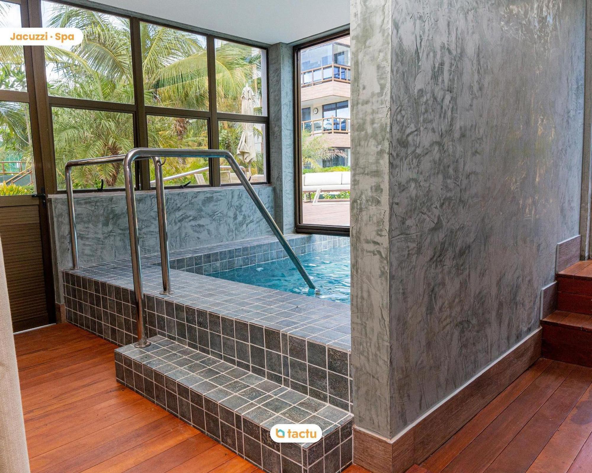 Apartamento confortável e espaçoso de 78 m2 perfeito para aproveitar o verão no Wai Wai Cumbuco por Tactu Exterior foto