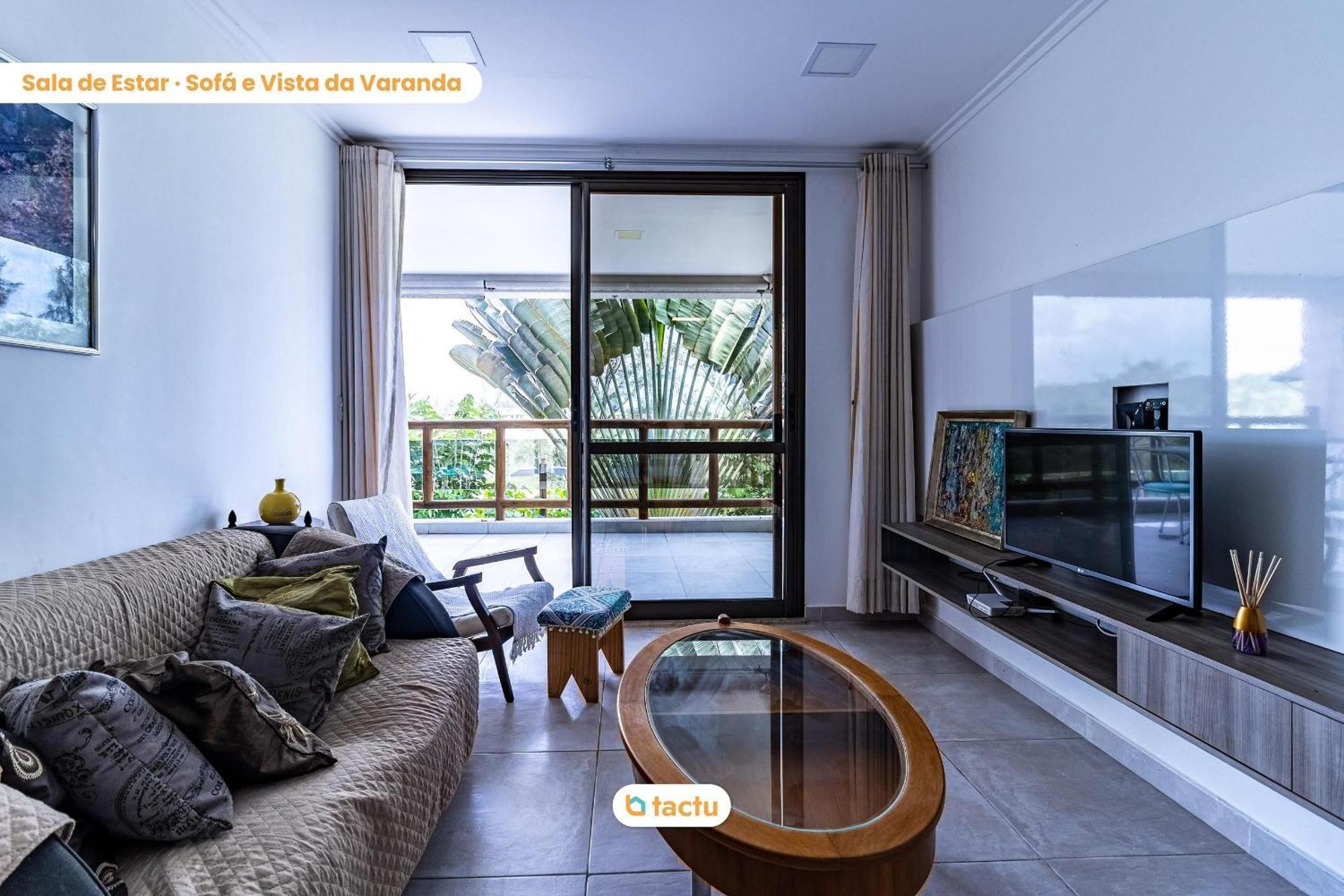 Apartamento confortável e espaçoso de 78 m2 perfeito para aproveitar o verão no Wai Wai Cumbuco por Tactu Exterior foto